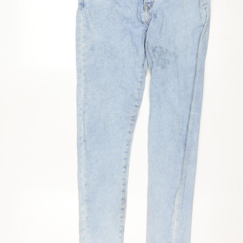Levi's Women's Blue 710 Super Skinny Jeans Size 30 Mid Rise