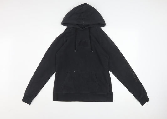 The North Face Women's Black Pullover Hoodie Size S Cotton Blend
