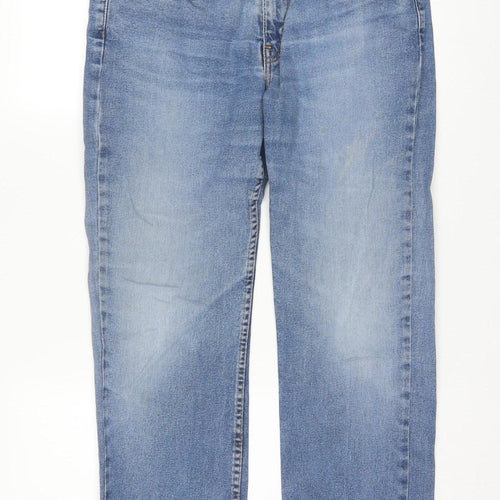 Levi’s Men Blue 514 Straight Leg Denim Jeans W33 L32