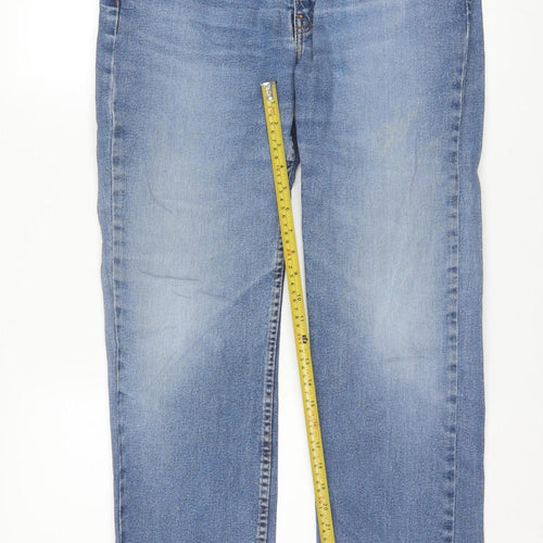 Levi’s Men Blue 514 Straight Leg Denim Jeans W33 L32