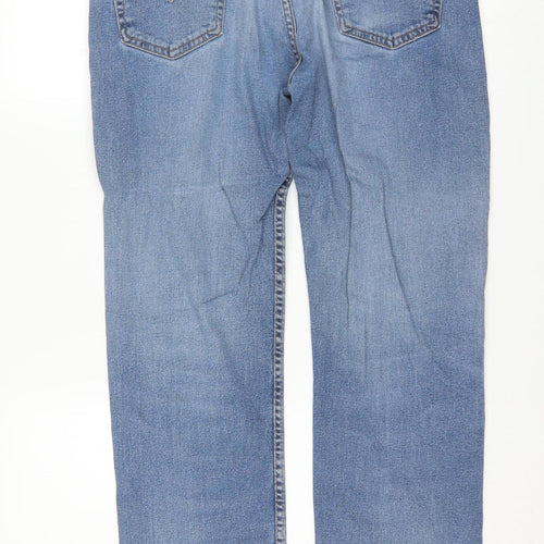 Levi’s Men Blue 514 Straight Leg Denim Jeans W33 L32