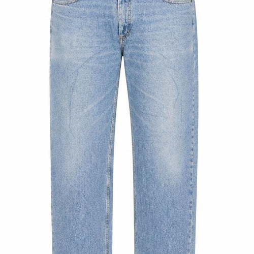 Lee Men's Blue Straight Leg Denim Jeans 38W 32L Regular Fit