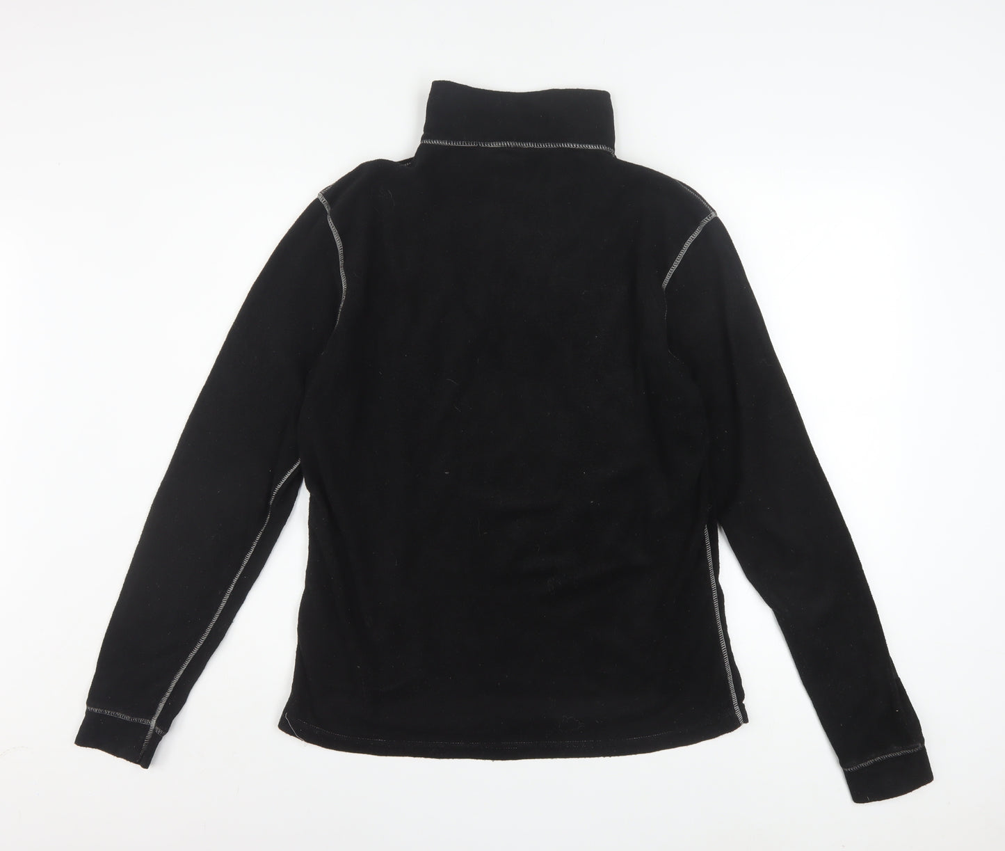Umbro Men’s Black Fleece 1/4 Zip Pullover Sweatshirt L Sports Top