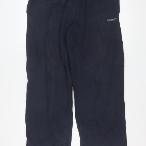 Reebok Men's Black M Jogger Sweatpants Polyester Cotton Blend