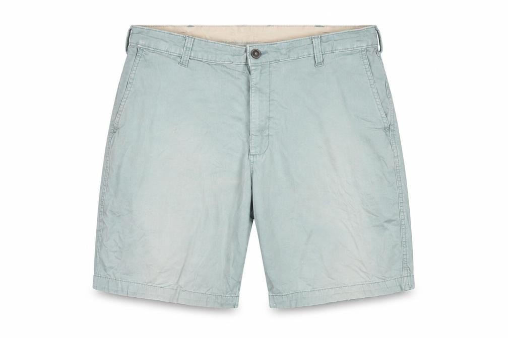 Lee Dungarees Men's Green Chino Shorts Size 36 Cotton Blend