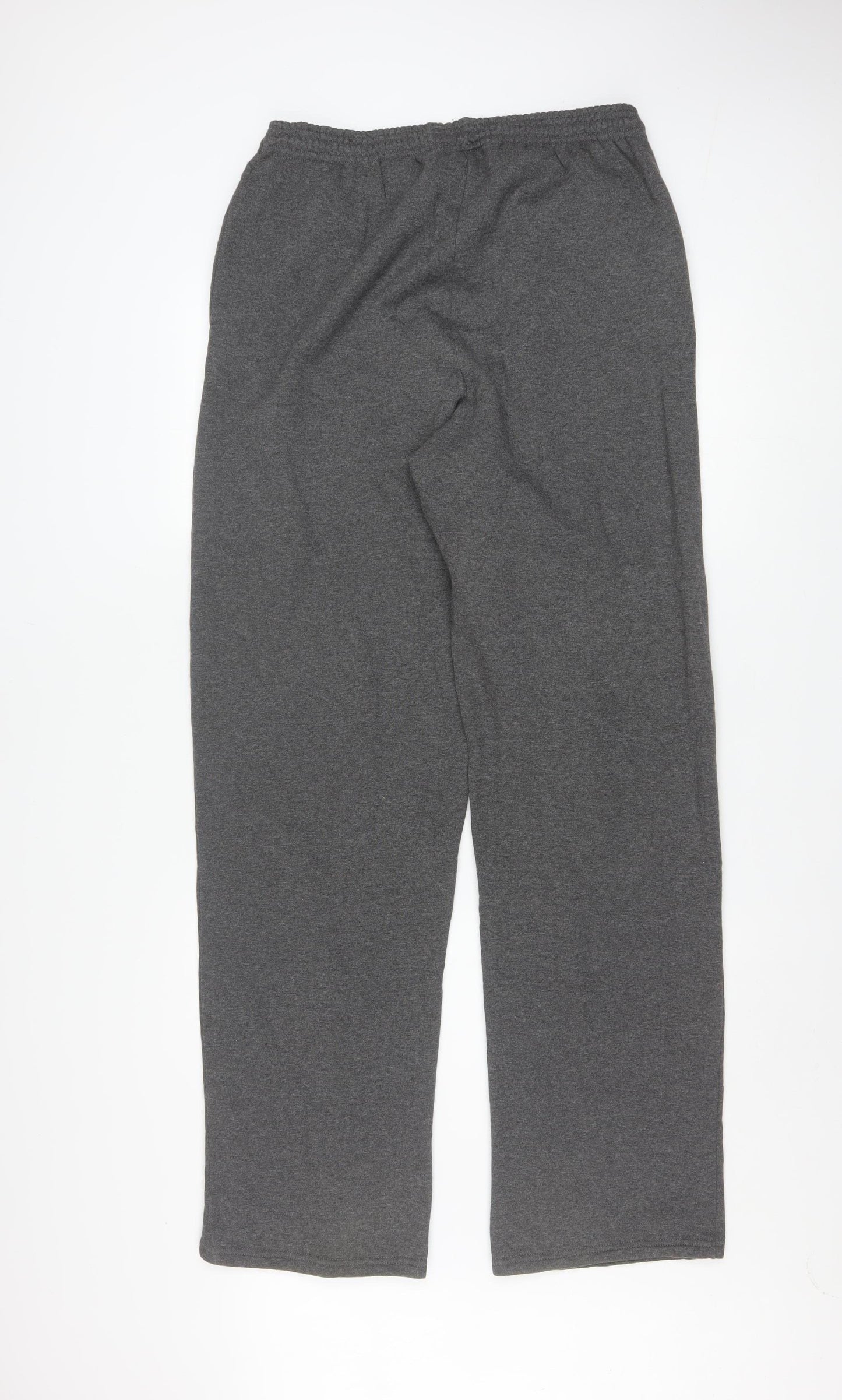 Champion Mens Grey Sweatpants L Regular Fit Fleece Athletic Trousers