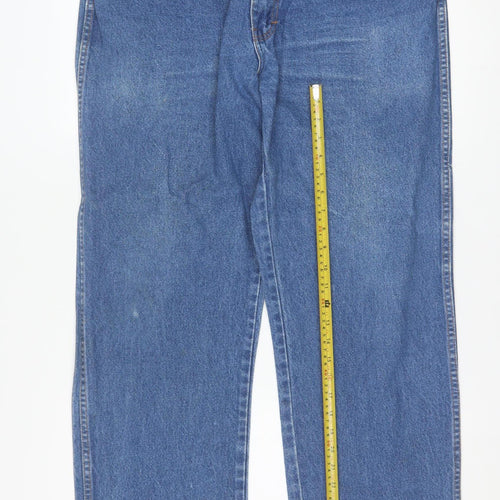 Dickies Men's Blue Straight Denim Jeans 38x32 Classic Workwear