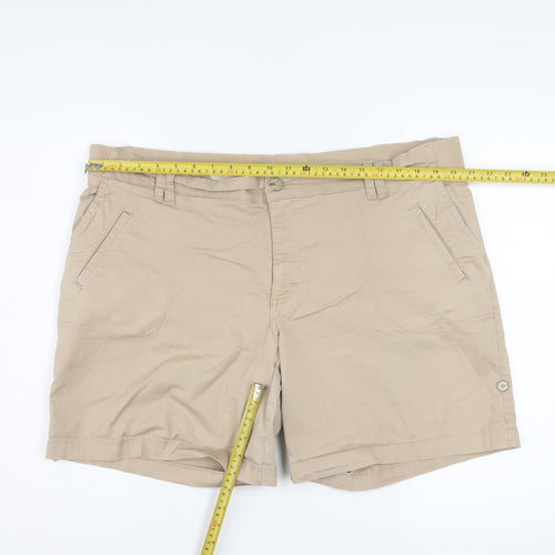 Lee Riders Men's Beige Chino Shorts Size L 37in Regular Fit