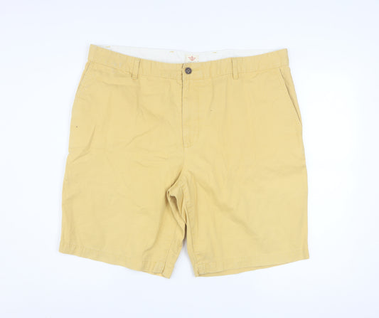 Dockers Men's Beige Chino Shorts Size 40 Cotton Casual