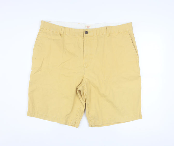 Dockers Men's Beige Chino Shorts Size 40 Cotton Casual