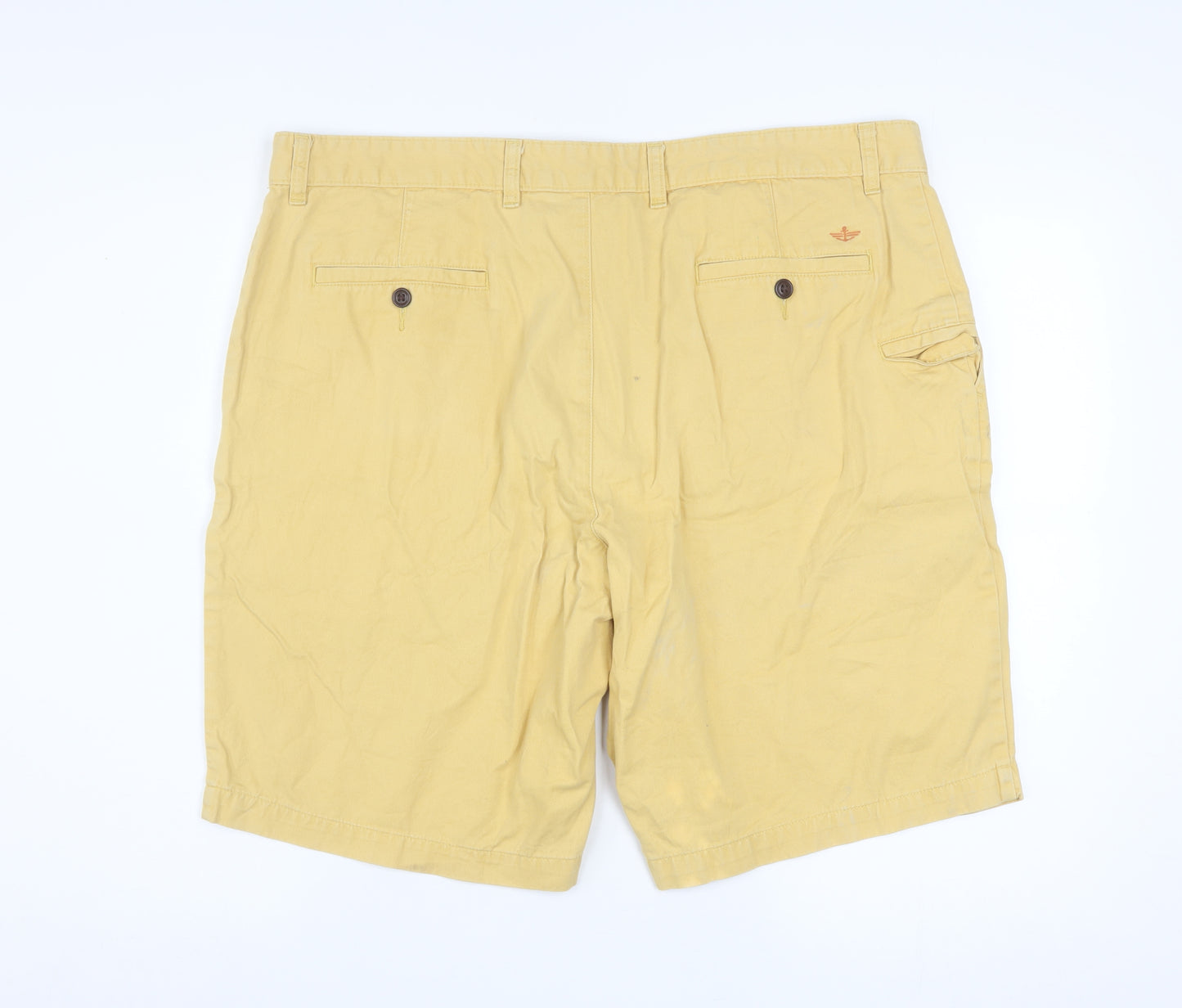 Dockers Men's Beige Chino Shorts Size 40 Cotton Casual