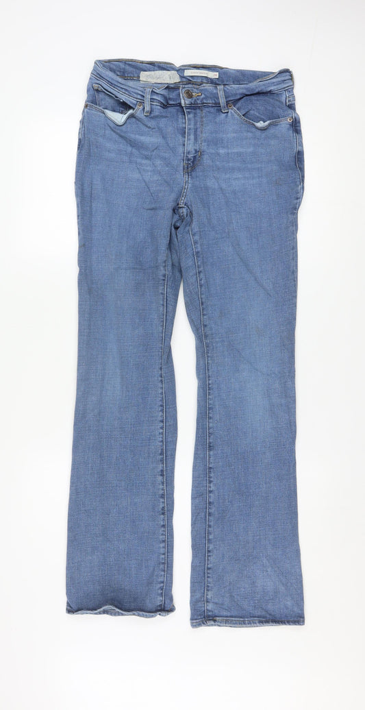 Levi Strauss Women's Blue Bootcut Jeans Size 10 Classic Fit
