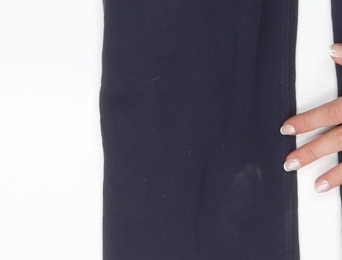 Adidas Mens Blue Jogger Sweatpants Size M Fleece Activewear Tapered