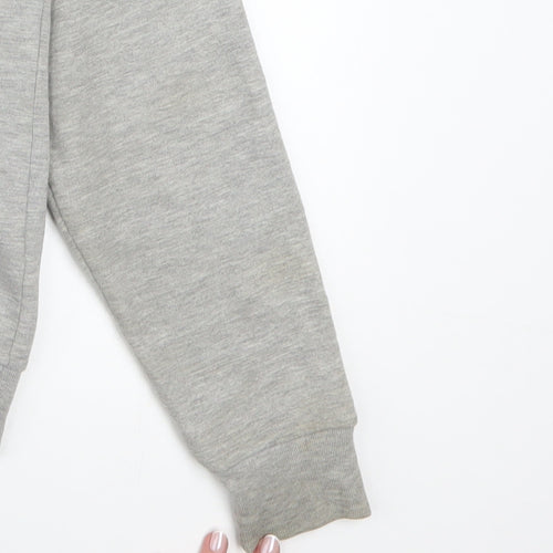 Disney Womens Grey Full Zip Hoodie Small Mickey 100 Years of Magic