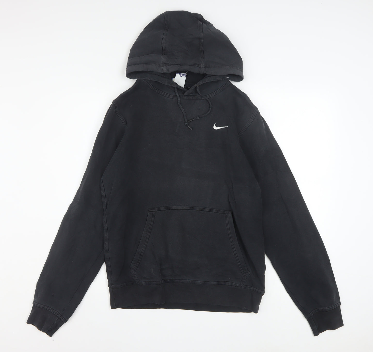 Nike Men's Black Pullover Hoodie Small Regular Fit Fleece