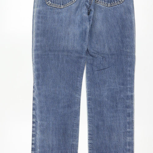 Lee Men's Blue Straight Leg Denim Jeans 29W 33L Cotton