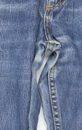 Lee Men's Blue Straight Leg Denim Jeans 29W 33L Cotton