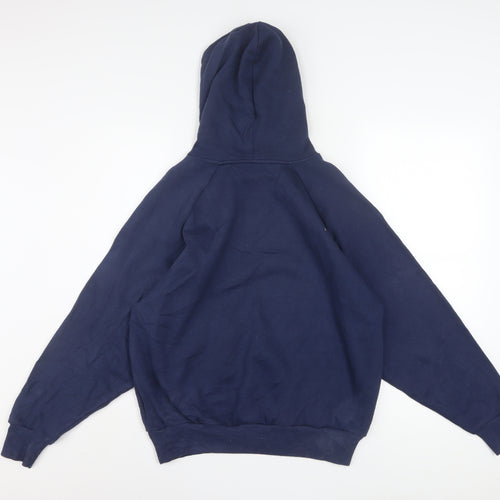 Umbro Men's Blue Pullover Hoodie Size S Fleece Sportswear