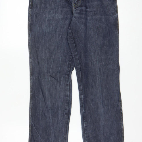 Wrangler Men's Blue Regular Fit Straight Leg Jeans W32 L32