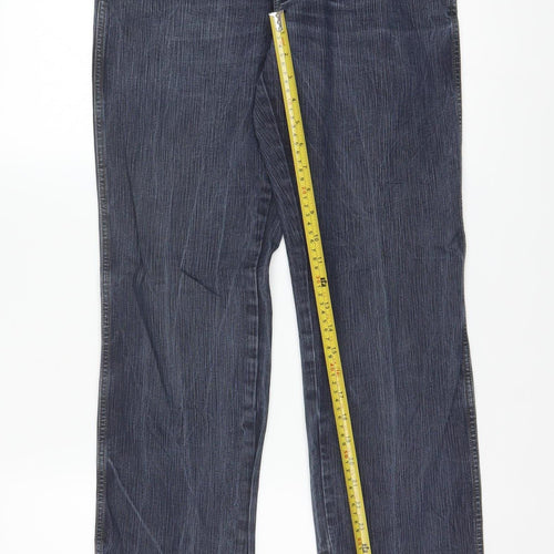 Wrangler Men's Blue Regular Fit Straight Leg Jeans W32 L32
