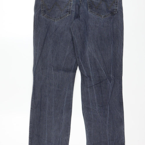 Wrangler Men's Blue Regular Fit Straight Leg Jeans W32 L32