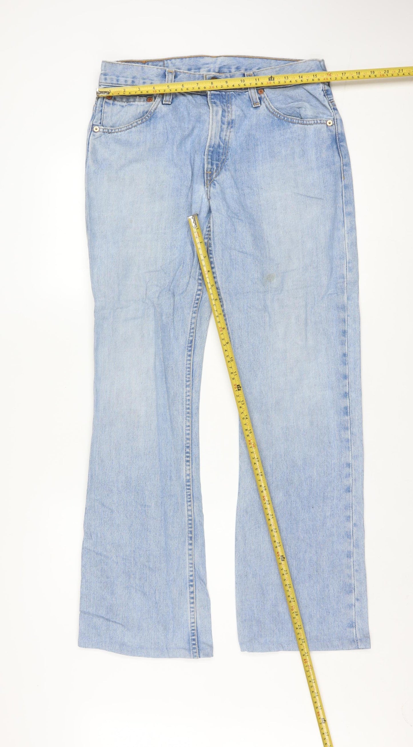 Levi’s 507 Men’s Blue Light Wash Straight Leg Jeans W32 L31