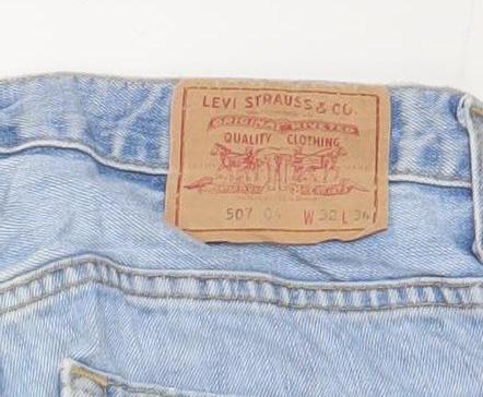 Levi’s 507 Men’s Blue Light Wash Straight Leg Jeans W32 L31