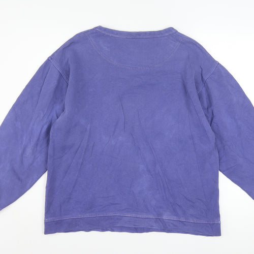 Champion Women Purple Small Crew Neck Pullover Sweatshirt