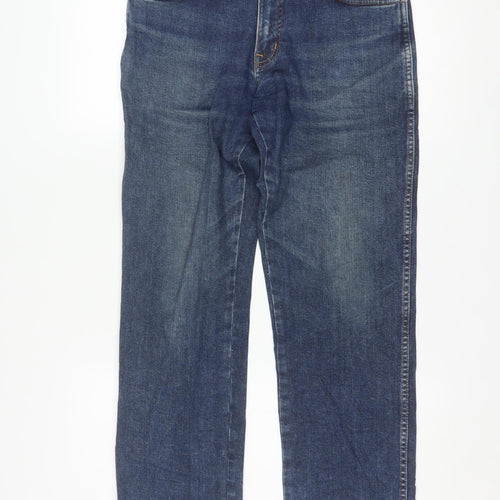 Wrangler Men's Blue Texas Stretch Straight Jeans W31 L30