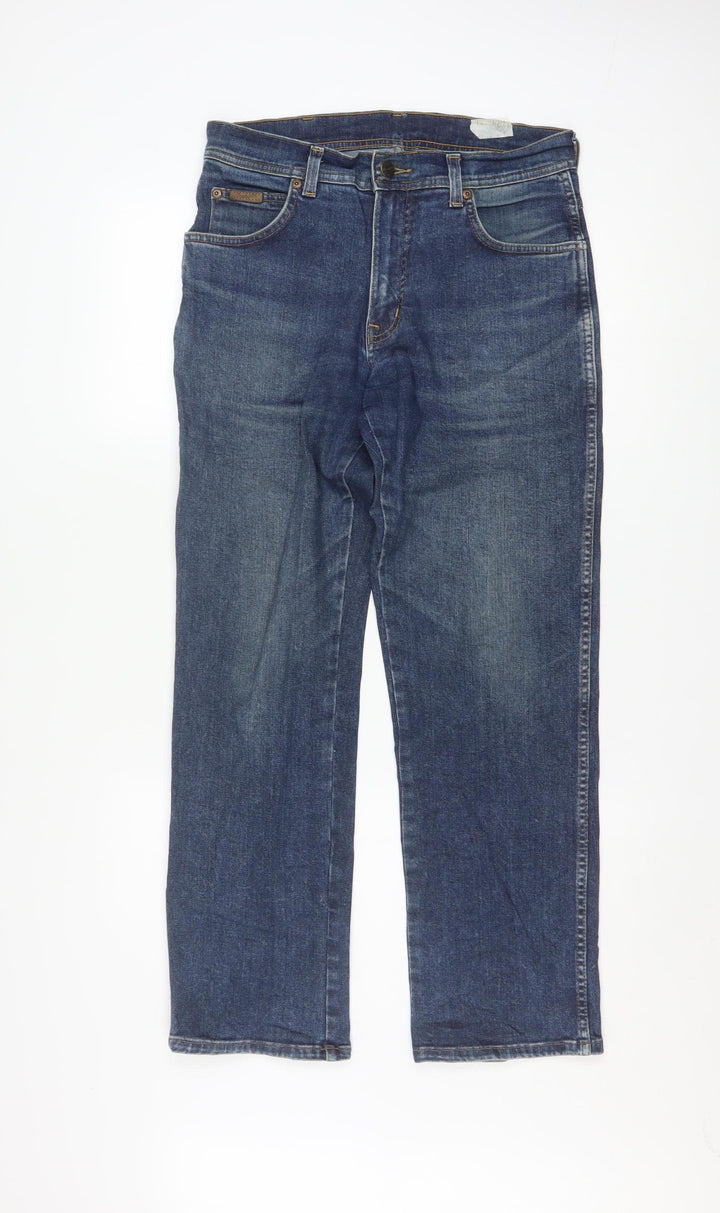 Wrangler Men's Blue Texas Stretch Straight Jeans W31 L30