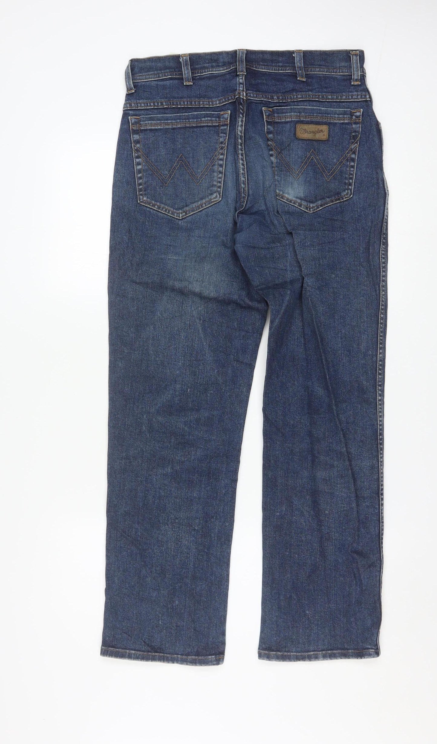 Wrangler Men's Blue Texas Stretch Straight Jeans W31 L30