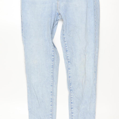 Levi's Women's Blue Mile High Super Skinny Jeans Size 28