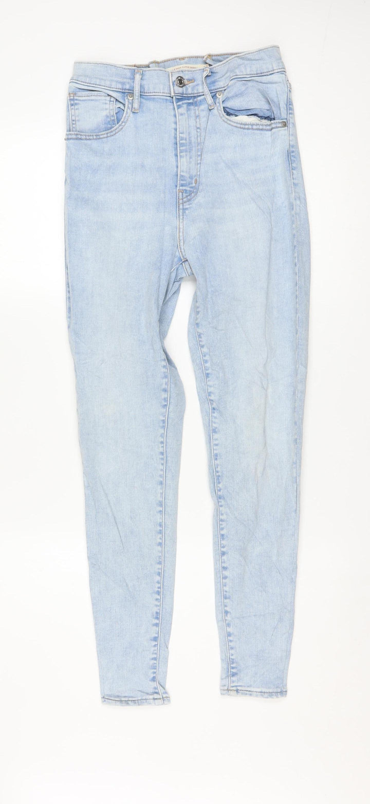 Levi's Women's Blue Mile High Super Skinny Jeans Size 28