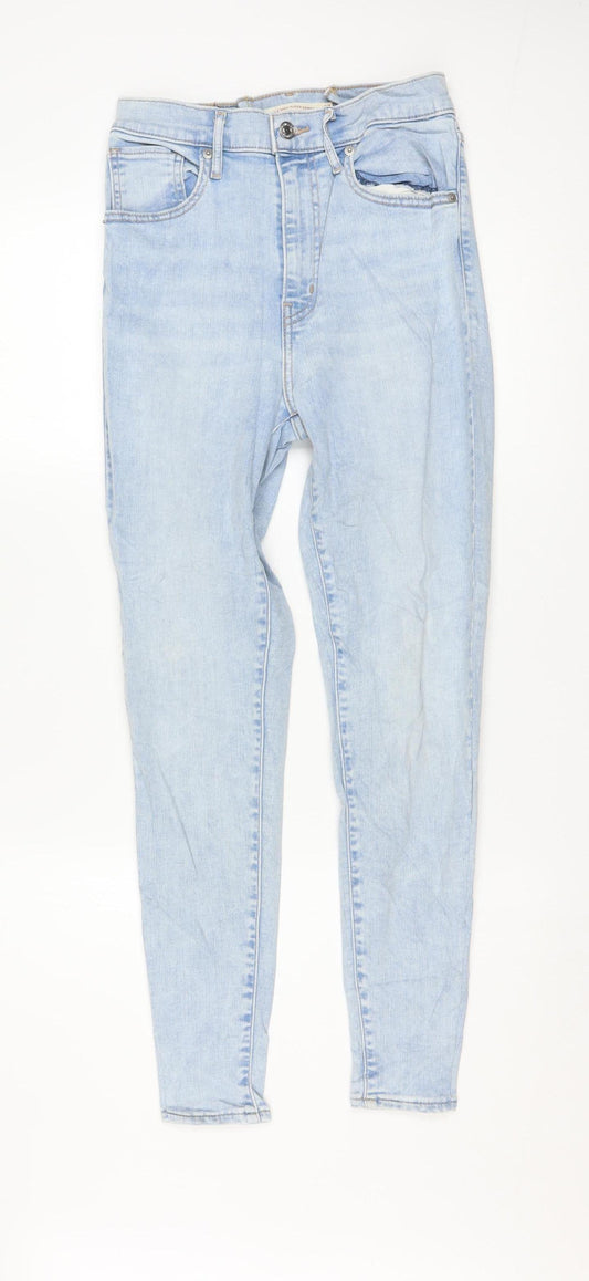 Levi's Women's Blue Mile High Super Skinny Jeans Size 28