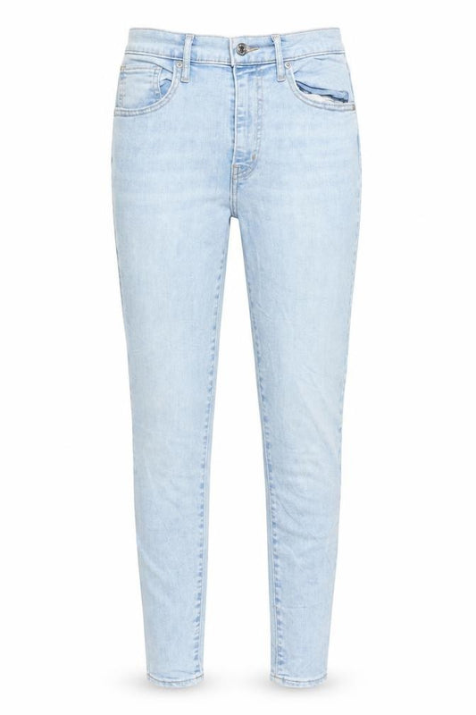 Front view of Levi's Women's Blue Mile High Super Skinny Jeans, size 28