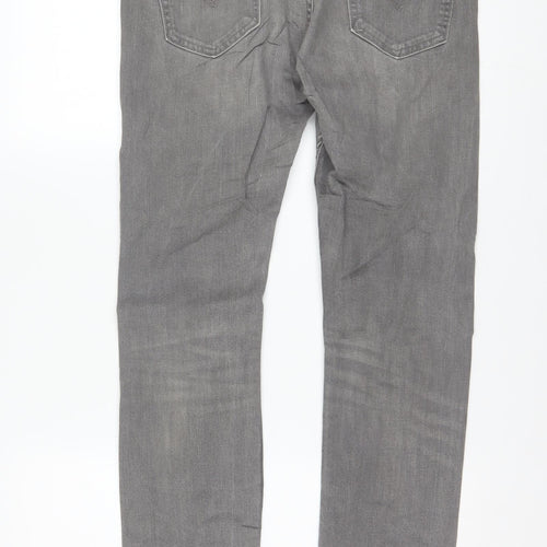Levi Strauss Men's Grey Straight Leg Jeans W30 L30 Regular Fit