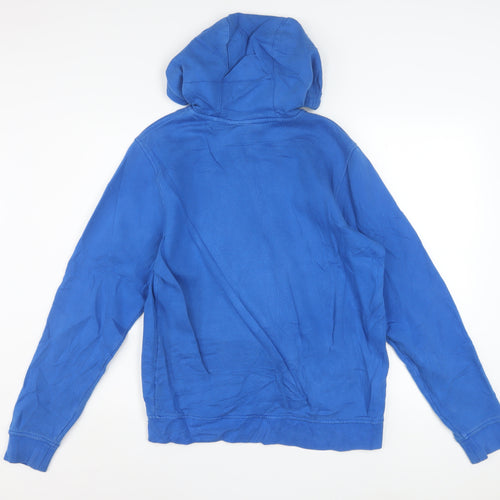 Lacoste Sport Men's Blue Full Zip Hoodie Size M Regular Fit