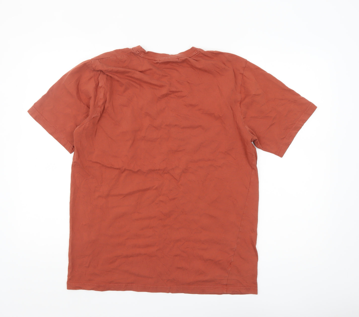 Peter Storm Men's Brown Funny Cycling Graphic Cotton T-Shirt M