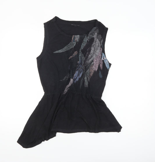 AllSaints Women's Black Sleeveless Camisole Tank Top M