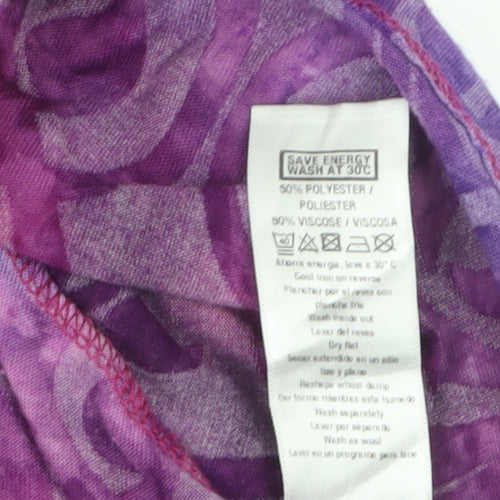Wallis Women’s Multicoloured Tunic Blouse in S Petite 3/4 Sleeve