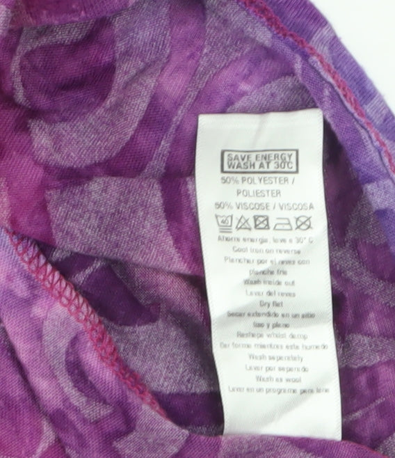 Wallis Women’s Multicoloured Tunic Blouse in S Petite 3/4 Sleeve