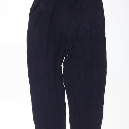 Phase Eight Women’s Blue Harem Jersey Trousers Size 10