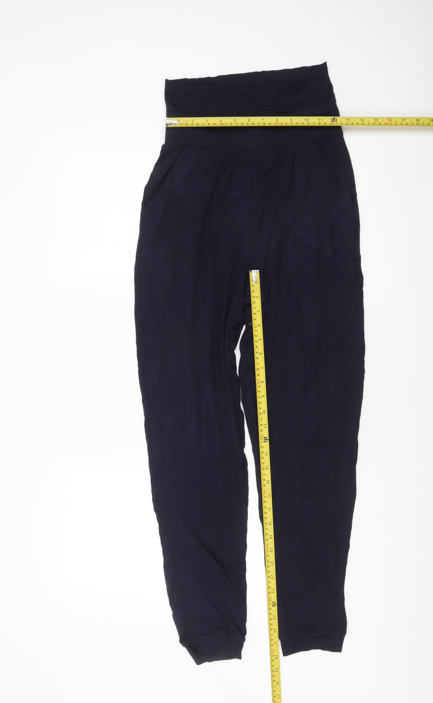 Phase Eight Women’s Blue Harem Jersey Trousers Size 10