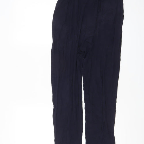 Phase Eight Women’s Blue Harem Jersey Trousers Size 10