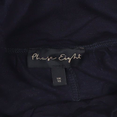 Phase Eight Women’s Blue Harem Jersey Trousers Size 10