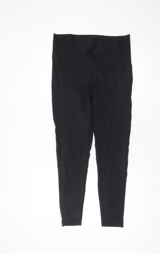 USA Pro Womens Black Size 16 Ankle Leggings Gym Yoga Pants
