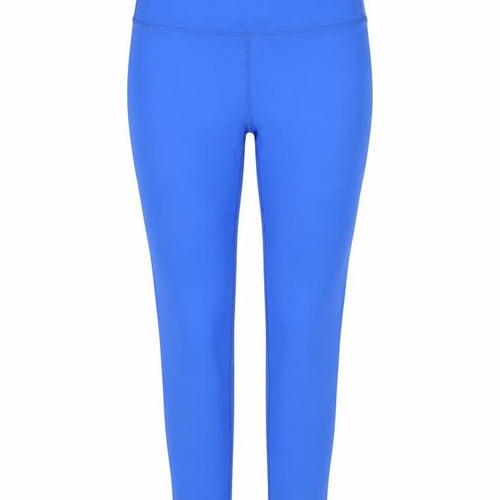 Dunnes Womens Blue High Waist Leggings Size S Polyamide Elastane