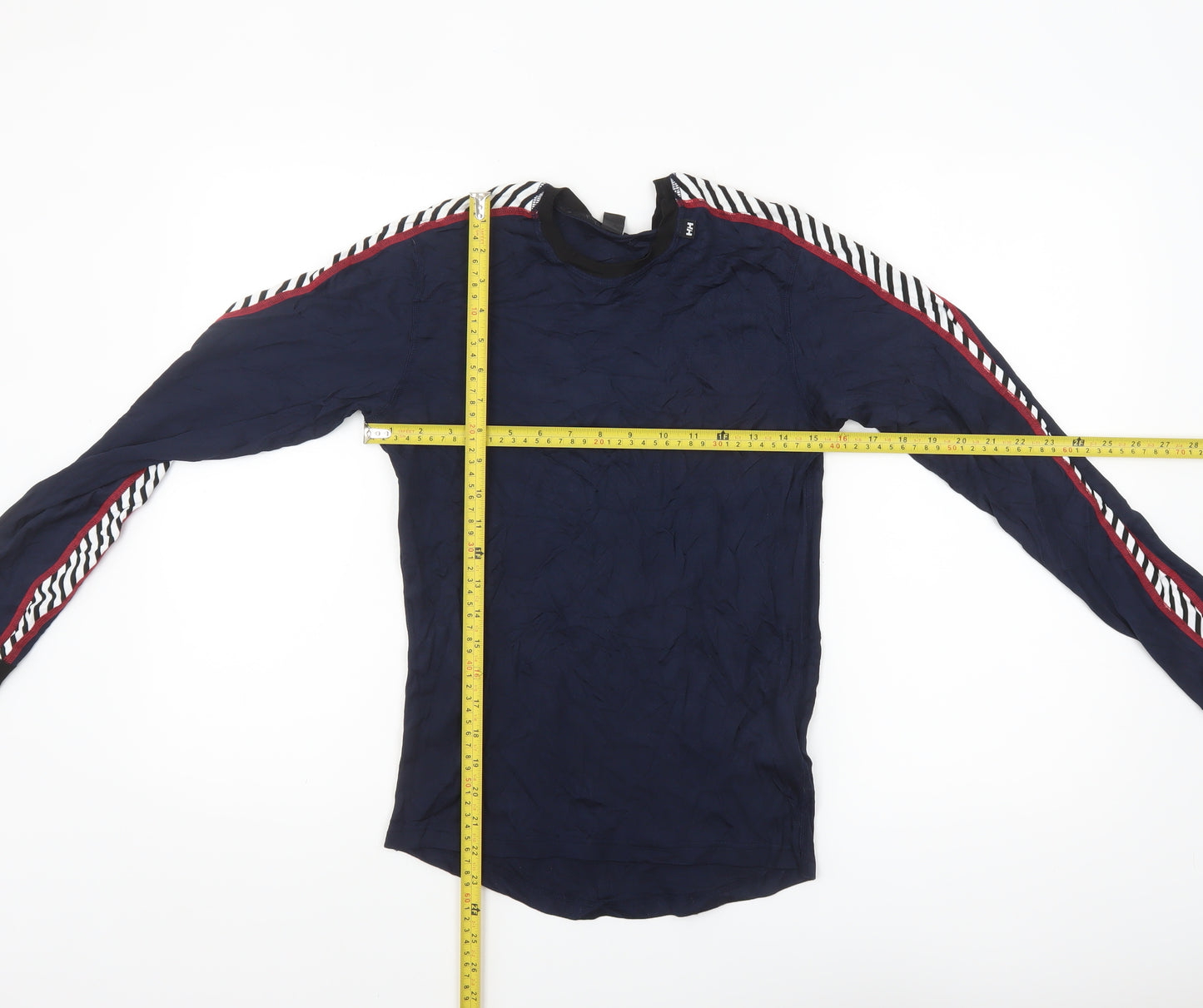 Helly Hansen Women Blue Long Sleeve Crew Neck Active T-Shirt Size S