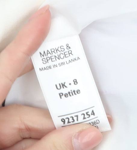 Marks and Spencer Petite Womens Multicoloured Size 8 Sheath Dress