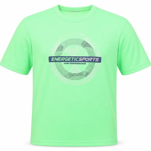 Bossini Sport Men's Green Polyester Crew Neck T-Shirt Size M